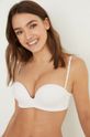 women'secret biustonosz SUPERB dzianina biały 4277681