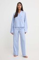 Polo Ralph Lauren pijamale de bumbac set albastru 4P8004.NOS