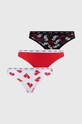 Fila tanga 3 db mintás fekete FU6291.3