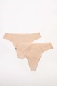 Îmbrăcăminte women'secret tanga 2-pack 7683089.34 bej