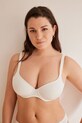 Σουτιέν women'secret DIVINE πλεκτό ύφασμα λευκό DIVINE.WHITE