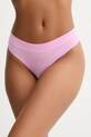 Dkny stringi dzianina fioletowy DK5016N