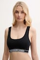 Podprsenka Polo Ralph Lauren bez kostíc čierna 4P0479