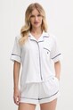 Polo Ralph Lauren pigiama piccola impronta bianco 4P0231