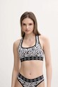 Fila biustonosz dzianina czarny FU6331