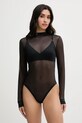 Dkny body bez fiszbinów czarny DK7509