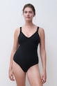Chantelle jednoczęściowy strój kąpielowy Femilet bez fiszbinów czarny FS63U0