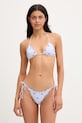 MC2 Saint Barth Costum de baie din două piese pentru femei albastru SAGI001
