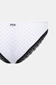 Fila hipstery damskie z bawełną 3-pack FU6379/3 biały