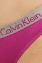 Odzież Calvin Klein Underwear stringi 000QD3539E fioletowy