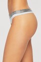 Tanga Calvin Klein Underwear Thong 000QD3539E modrá AA00