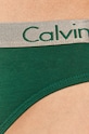 Oblečení Tanga Calvin Klein Underwear Thong 000QD3539E zelená