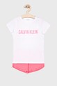 Calvin Klein Underwear - Dětské pyžamo 104-176 cm sada růžová G80G800167