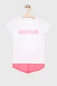 ružová Calvin Klein Underwear - Detské pyžamo 104-176 cm Dievčenský