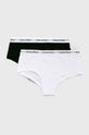 biały Calvin Klein Underwear - Figi dziecięce 110-176 cm (2-pack) Dziewczęcy