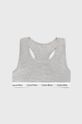 Calvin Klein Underwear - Dětská podprsenka 128-176 cm (2-pack) světle šedá