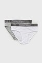 Calvin Klein Underwear - Figi dziecięce 104-176 cm (2-pack) figi szary G80G800071