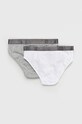 Calvin Klein Underwear - Figi dziecięce 104-176 cm (2-pack) G80G800071 szary AA00