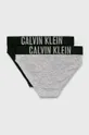Calvin Klein Underwear - Detské nohavičky 104-176 cm (2-pak) sivá