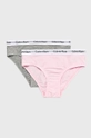 siva Calvin Klein Underwear - Dječje gaćice (2-pack) Za djevojčice