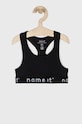 Name it - Biustonosz dziecięcy 110 - 164 cm (2 pack) czarny 13163599