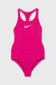 розовый Детский купальник Nike Kids Для девочек
