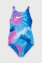 plava Dječji kupaći kostim Nike Kids Za djevojčice
