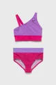 roza Dječji kupaći kostim Nike Kids Za djevojčice