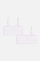 Coccodrillo biustonosz dziecięcy 2-pack XCX407502BAU biały AA00