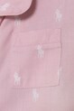 Fete Polo Ralph Lauren pijamale de bumbac pentru copii 4P0034 roz