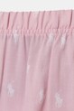 Polo Ralph Lauren pijamale de bumbac pentru copii roz 4P0034