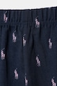 Polo Ralph Lauren pijamale de bumbac pentru copii bleumarin 4P0034