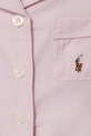 Момиче Детска памучна пижама Polo Ralph Lauren 4P0122 розов