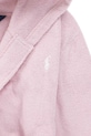 Дівчинка Дитячий бавовняний халат Polo Ralph Lauren 4P0188 рожевий