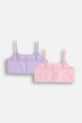 Coccodrillo biustonosz dziecięcy 2-pack XCX407504BAU różowy AA00
