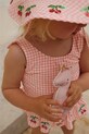 Konges Sløjd strój kąpielowy jednoczęściowy dziecięcy ETTA SWIMSUIT różowy KS105641.PPY2