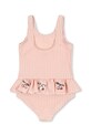 Konges Sløjd strój kąpielowy jednoczęściowy dziecięcy ETTA SWIMSUIT KS105641.PPY2 różowy AA00