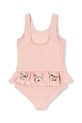 Konges Sløjd strój kąpielowy jednoczęściowy dziecięcy ETTA SWIMSUIT KS105641.PPY2 różowy AA00