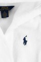 Chłopiec Polo Ralph Lauren szlafrok bawełniany dziecięcy 7P0188 biały