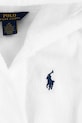 Chlapec Detský bavlnený župan Polo Ralph Lauren 7P0188 biela