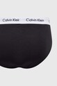 Odzież Calvin Klein Underwear slipy 3-pack 0000U2661G granatowy
