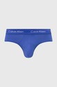 Slipy Calvin Klein Underwear 3-pak čierna 0000U2661G