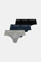 Slipy Calvin Klein Underwear 3-pak pletenina viacfarebná 0000U2661G