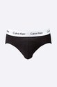 Slipy Calvin Klein Underwear Hip Brief (3-pack) 3-pack černá 0000U2661G