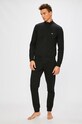 Emporio Armani - tepláková súprava lounge čierna 111795.CC570.00020