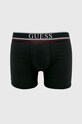Guess Jeans - Boxerky přiléhavé boxerky černá U77G16.JR003