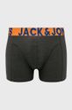 Jack & Jones - Boxeralsó (3 db) fekete