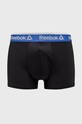 Reebok - Boxerky (3 -pak) F8152 priliehavé boxerky čierna F8152