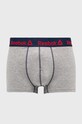 Reebok - Boxerky (2 pack) F8164 přiléhavé boxerky šedá F8164