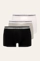 Boxerky Calvin Klein Underwear (3 pack) přiléhavé boxerky černá 000NB1799A